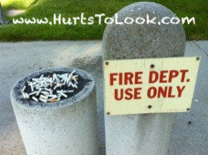 Photo of Fire Dept Use Only Cigarettes